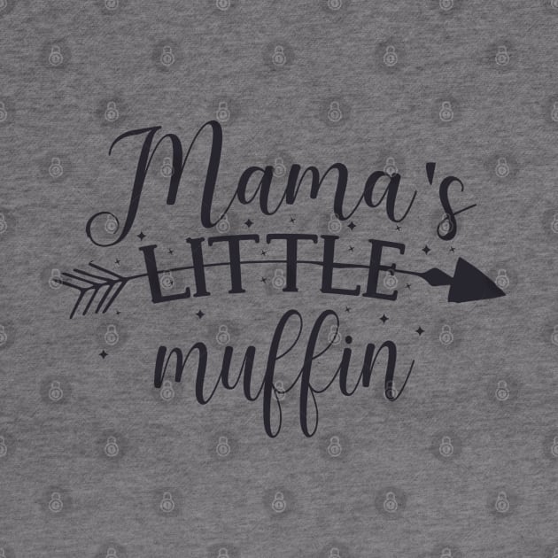 Mama's Little Muffin Mama's Little Treasure Cute gift for baby by BoogieCreates